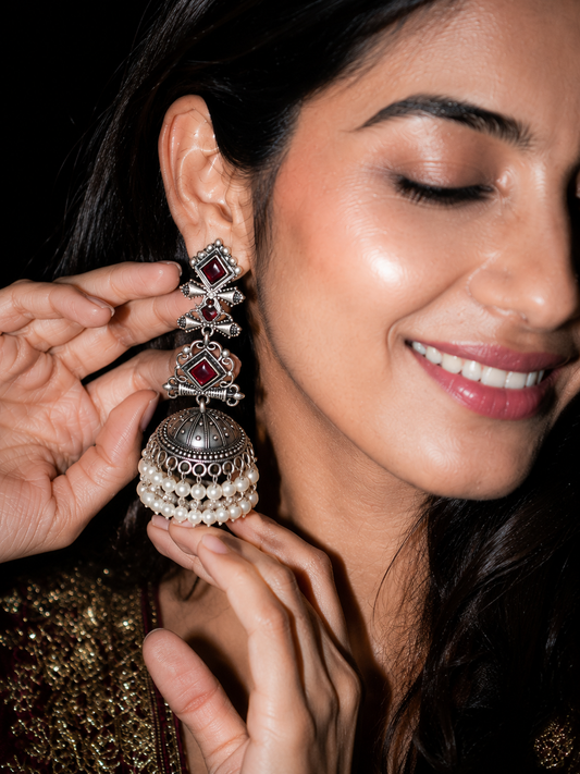 Shahi Ruby Danglers