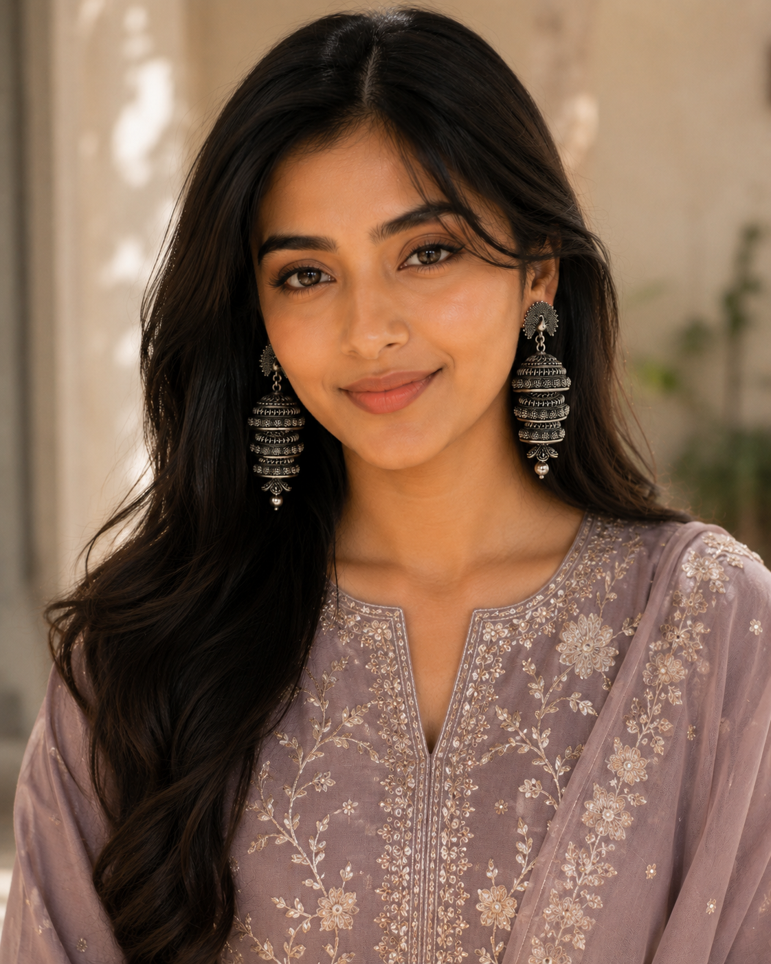 Rajmayur Earrings