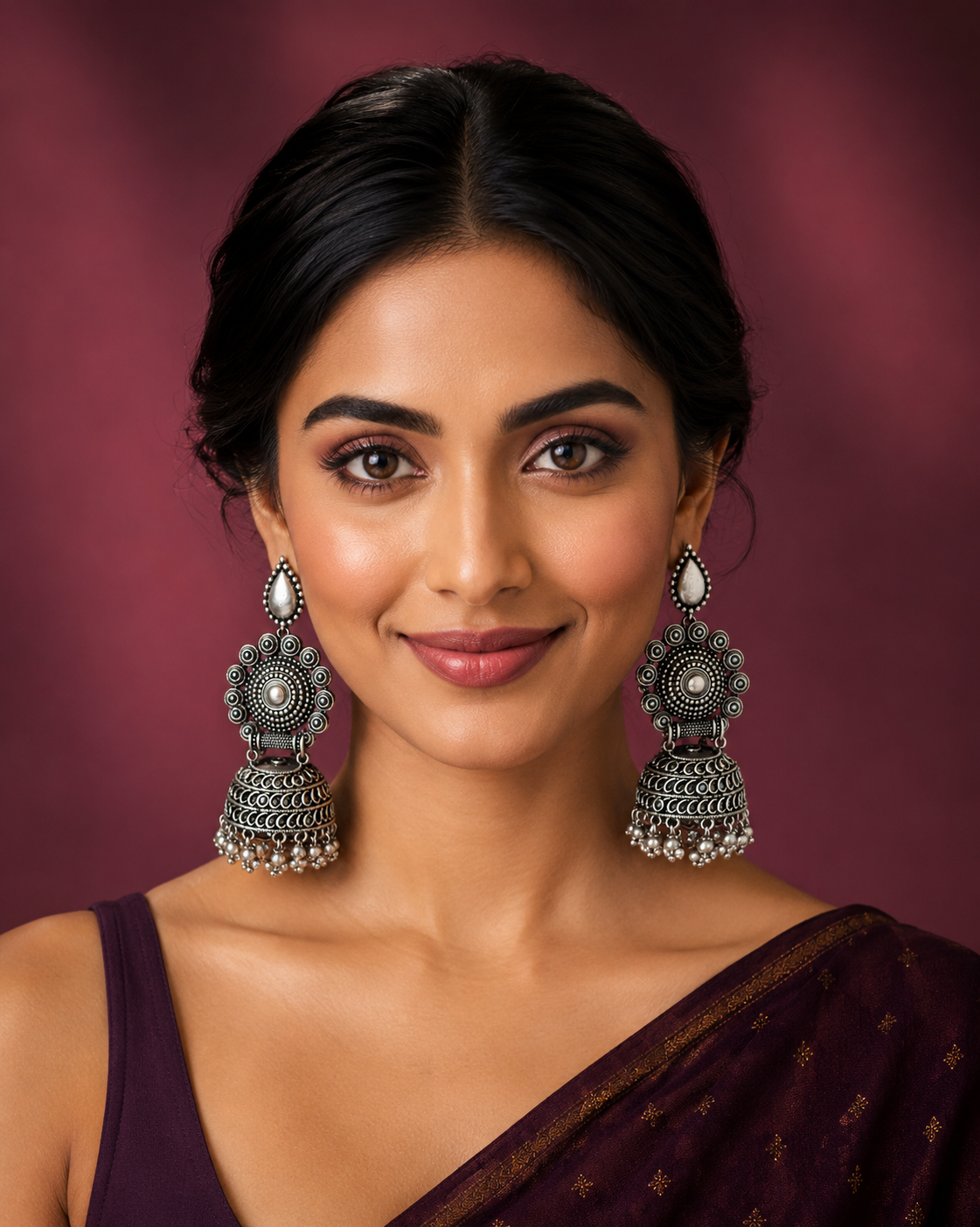 Heirloom Pearl Jhumkas