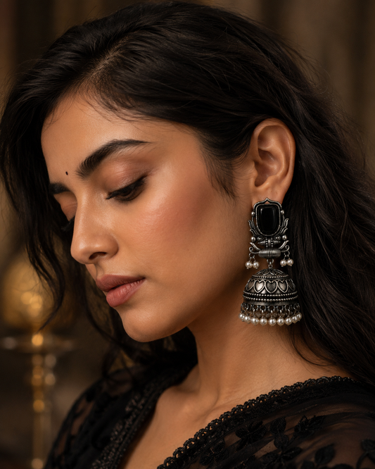 Noor Pearl Jhumkas