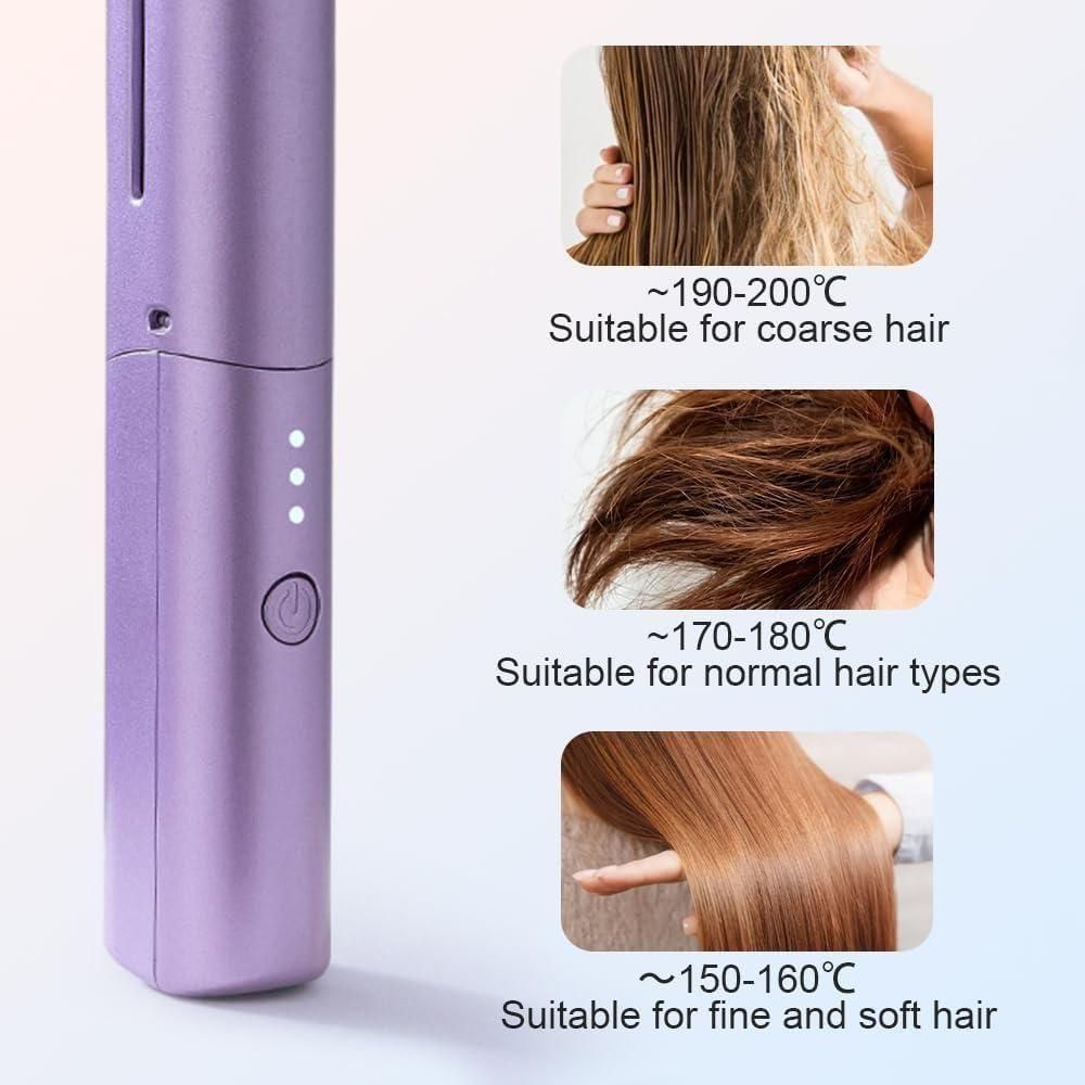 Mini Rechargeable Hair Styling Comb – Sleek & Frizz-Free Hair