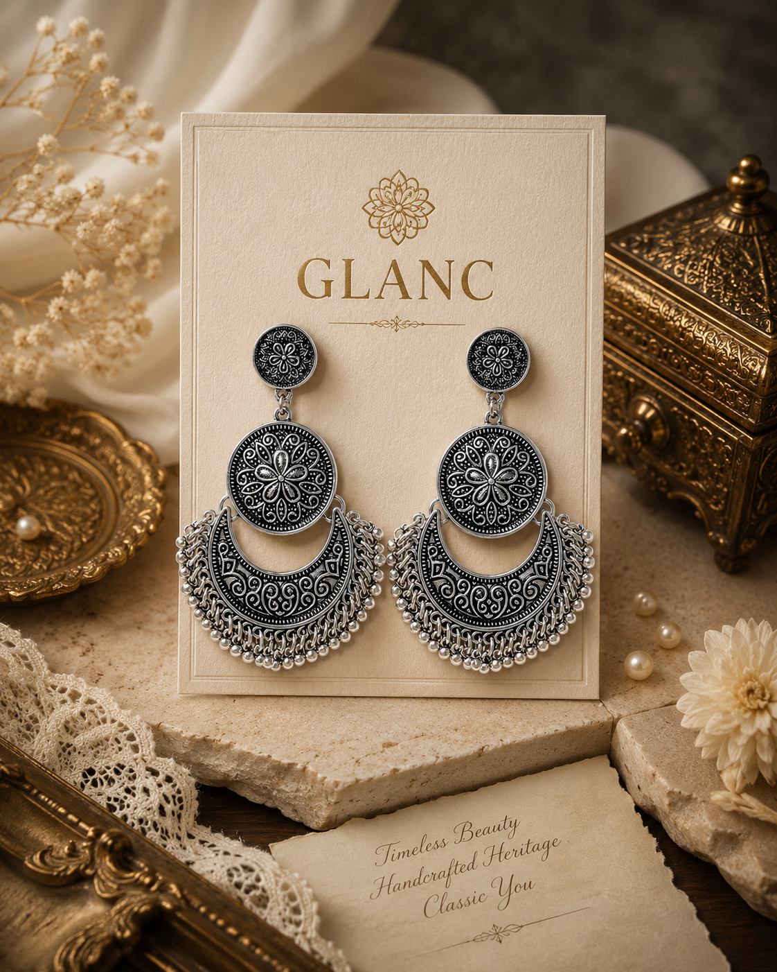 Moon Pearl Chandbalis