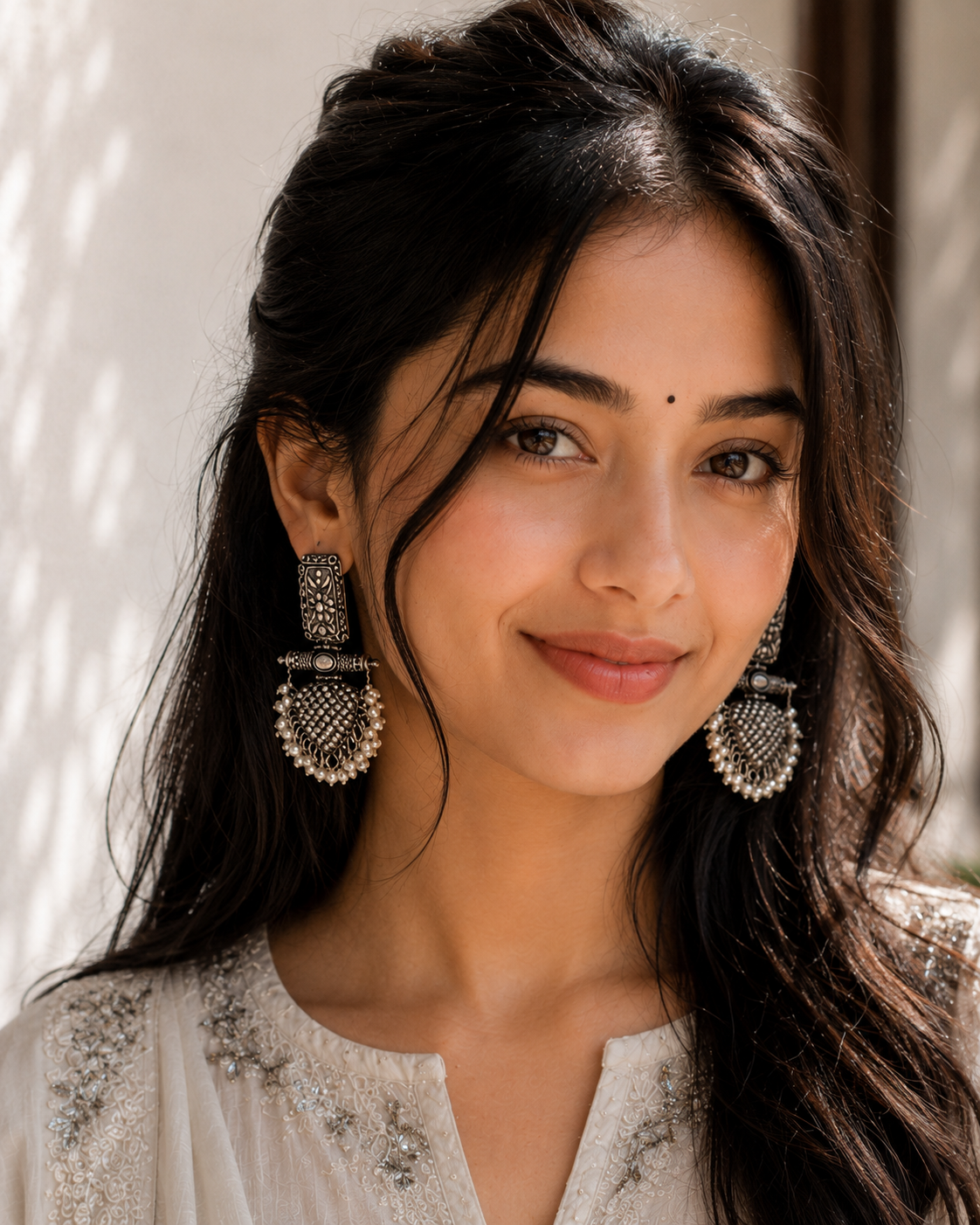 Mogra Pearl Danglers