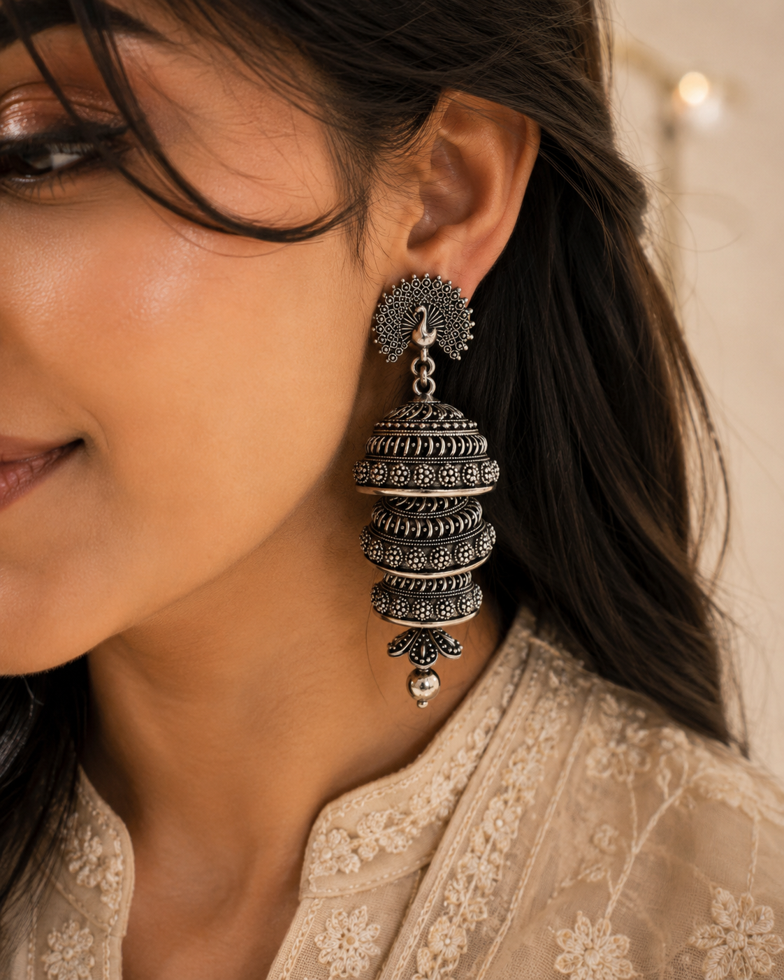 Rajmayur Earrings