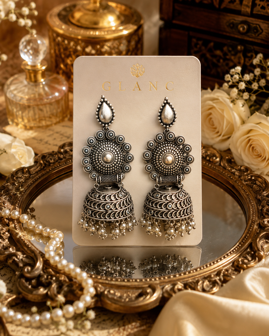 Heirloom Pearl Jhumkas
