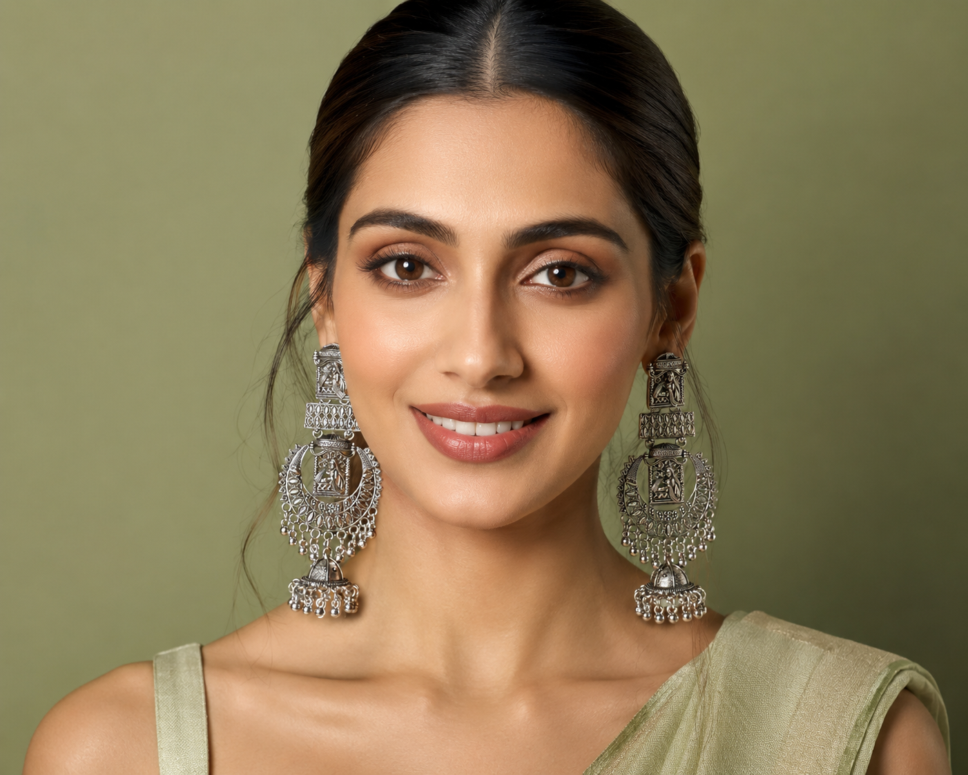 Oxidised Royal Hoops