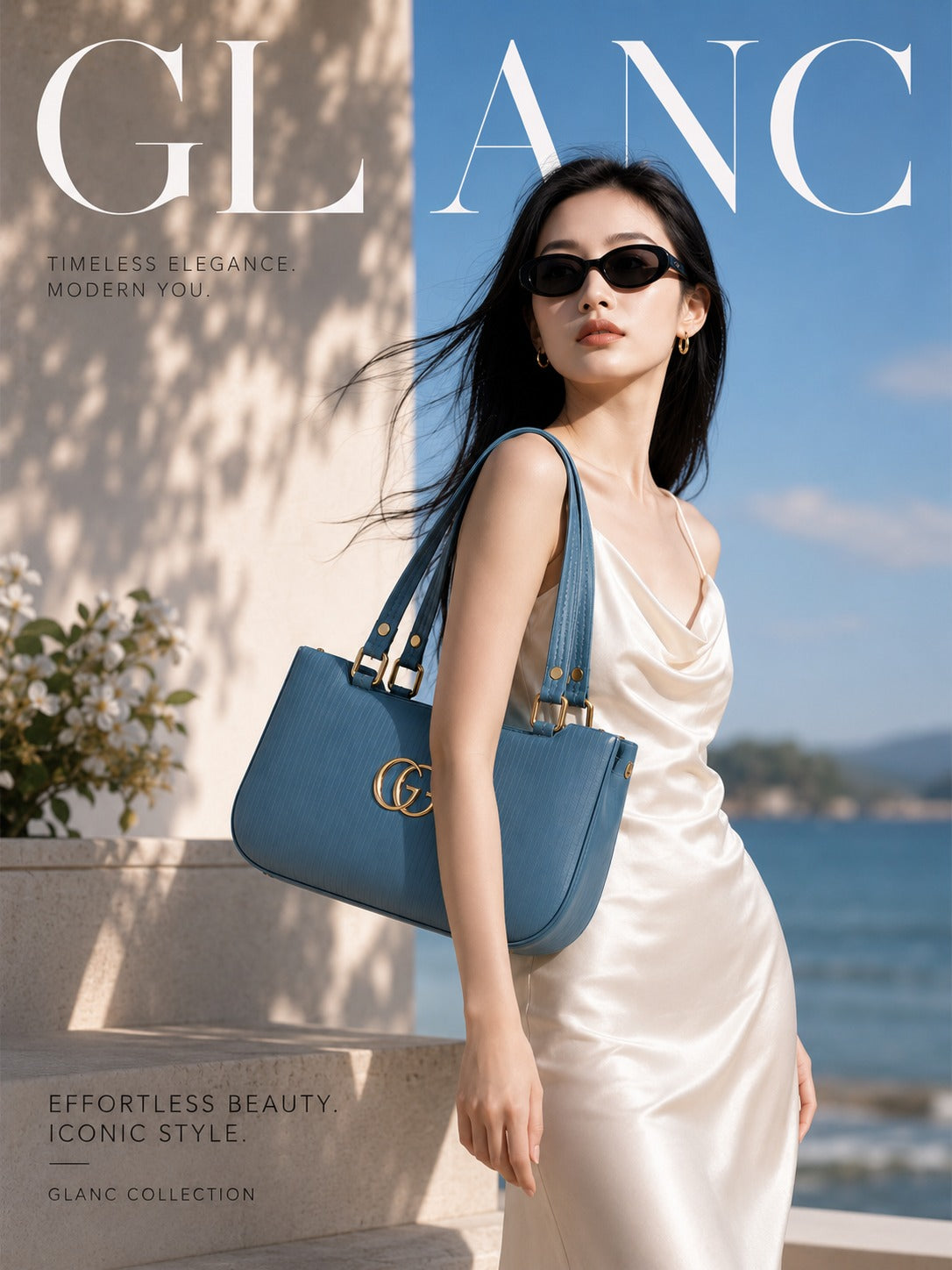 Blue Serenity Bag